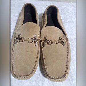 Givenchy Men’s Suede Horse-Bit Loafers | Size USA 11 Standard- Italy- Luxury